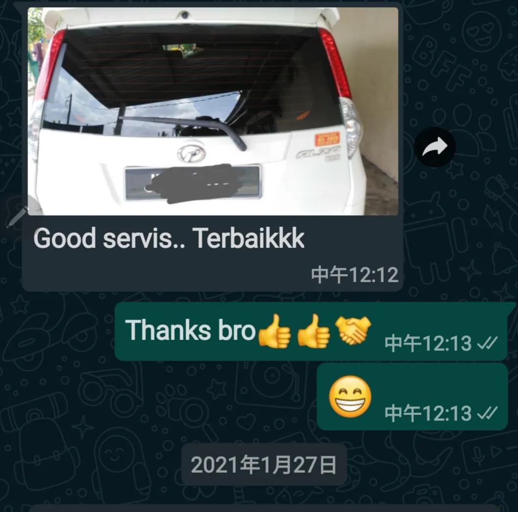Customer testimonial