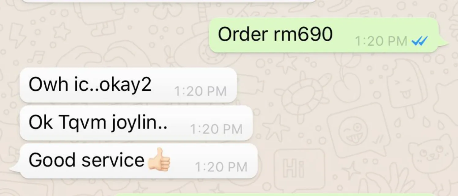 Customer testimonial