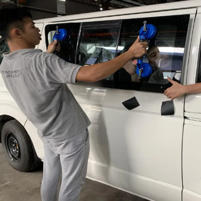 How we do special glass fix